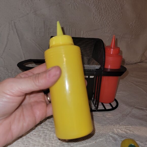 Mini BBQ themed Hotdog Condiment Station - Picture 9 of 13